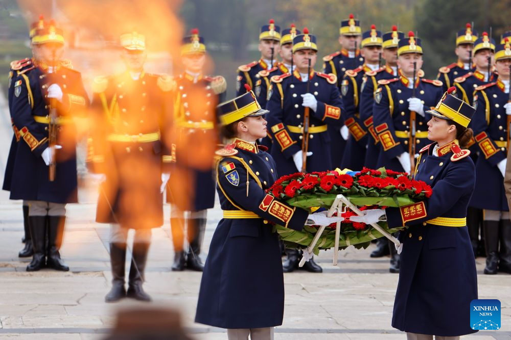 Ceremony held in Bucharest to mark Romania's Army Day